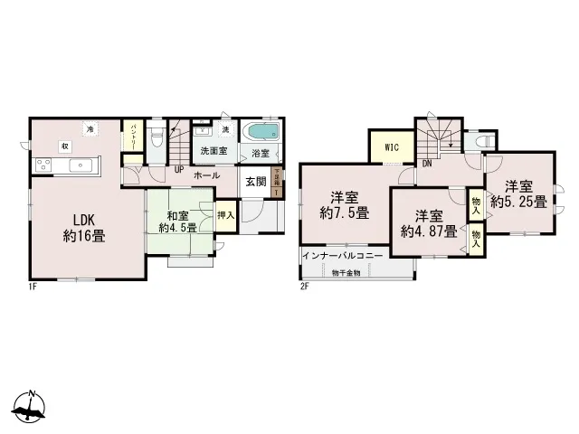 B号棟間取