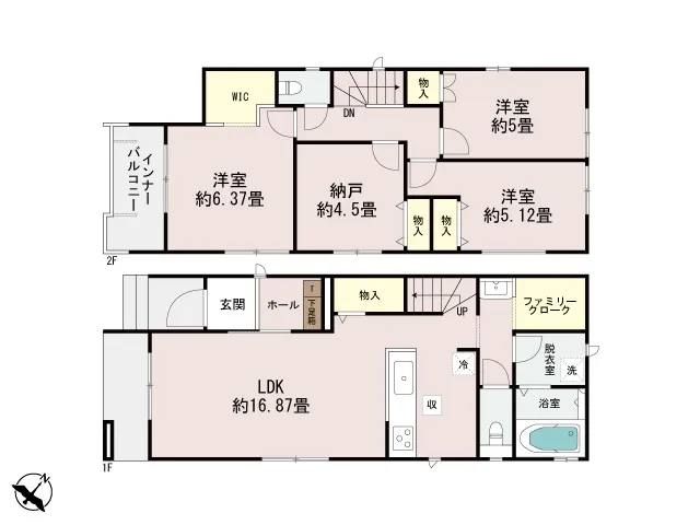 A号棟間取