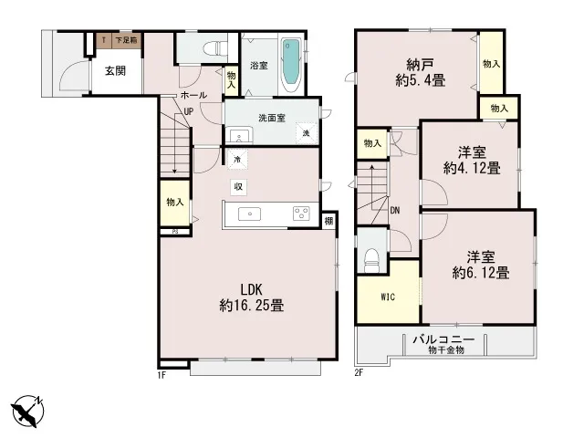C号棟間取