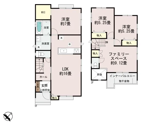 A号棟間取図